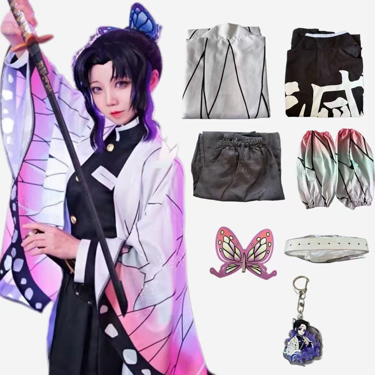 Demon Slayer Haori - 2026 Anime Character Kochou Shinobu Cosplay