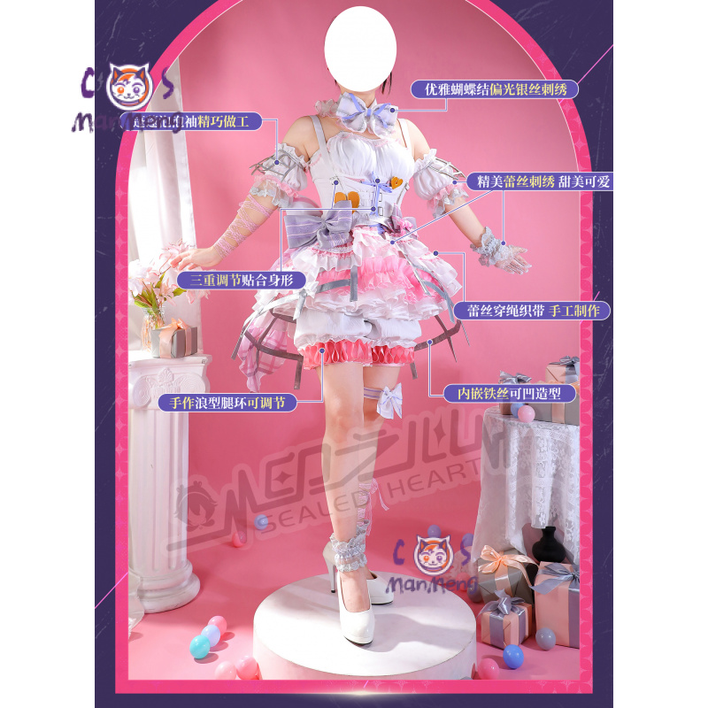 Akiyama Mizuki Amia mzk Anime  - огляд і ціна Anime Cosplay Lolita