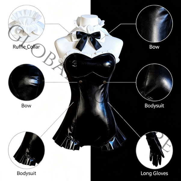 Anime Re:Zero − Life in Anothe - огляд і ціна Anime Cosplay Black Girl