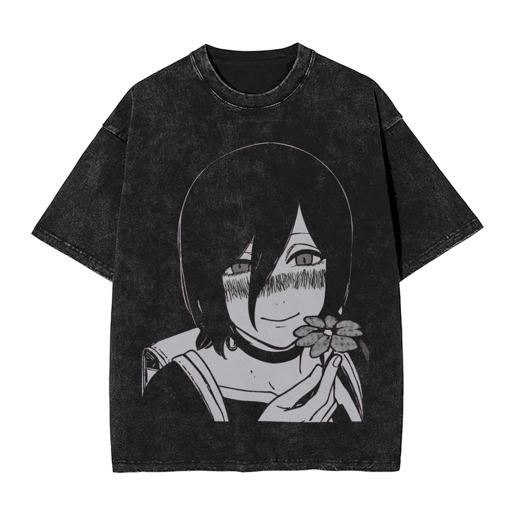 Chainsaw Man Washed Cotton T-S - огляд і ціна Chainsaw Man Cosplay