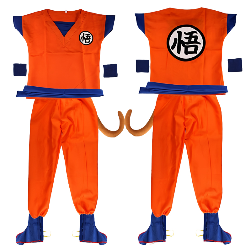 Halloween Goku Adult Kids Suit - огляд і ціна Anime Cosplay Kid