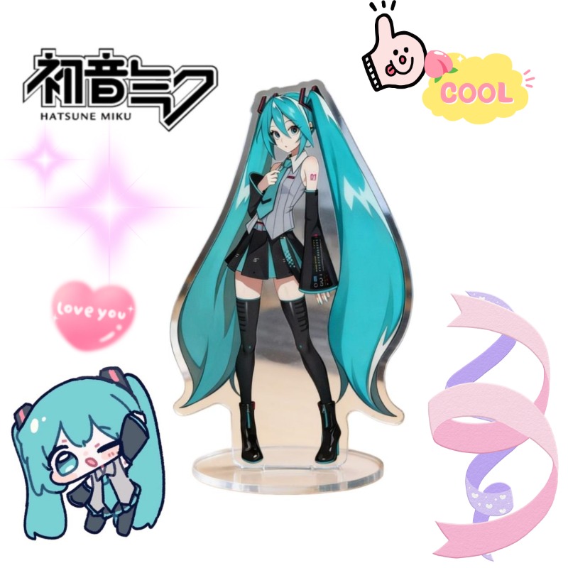 Hatsune Miku 10cm Acrylic Stan - огляд і ціна Anime Cosplay And Costumes
