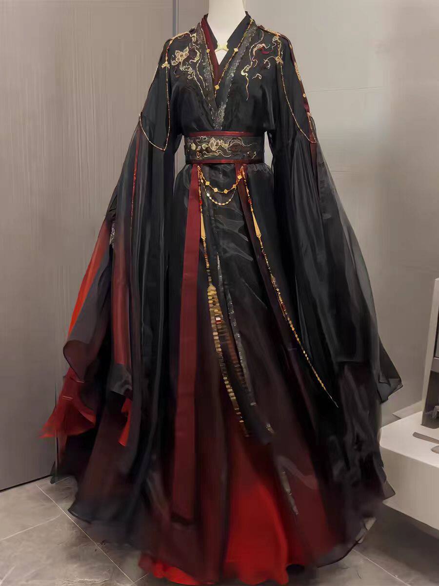 Unisex Ancient Chinese Xianxia - огляд і ціна Anime Cosplay Red