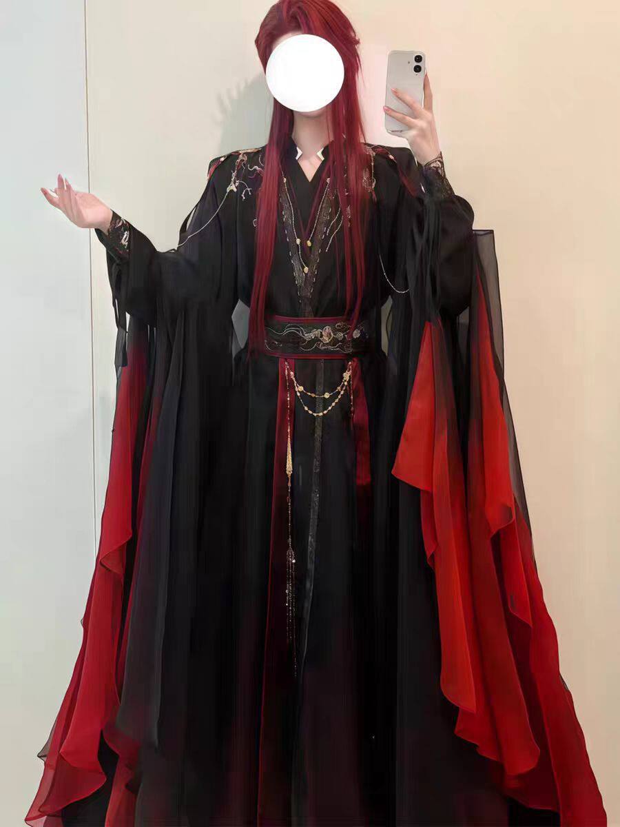 Unisex Ancient Chinese Xianxia - огляд і ціна Anime Cosplay Red
