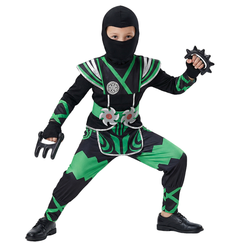 Japanese Ninja Costume Set for - огляд і ціна Anime Cosplay Kid