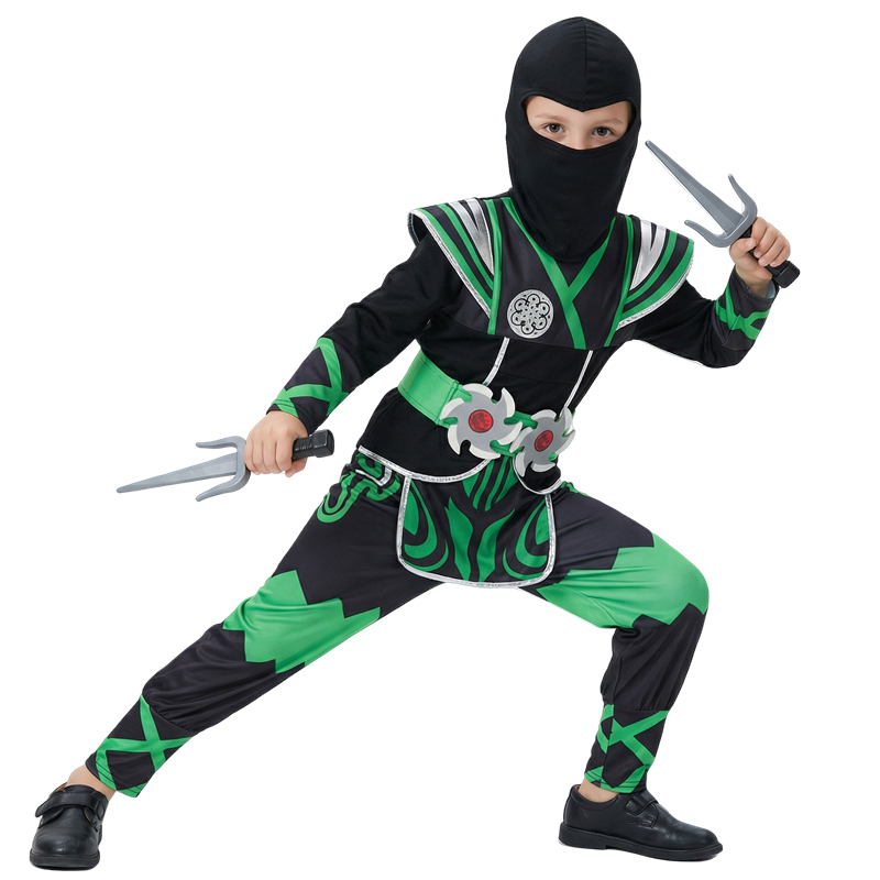 Japanese Ninja Costume Set for - огляд і ціна Anime Cosplay Kid