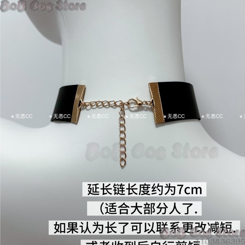 9S Choker Game Nie Cosplay Cos - огляд і ціна Anime Cosplay Black Girl