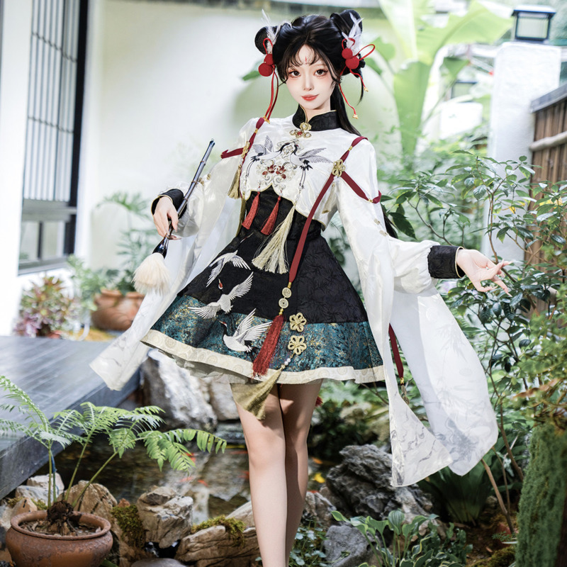 Chinese Hanfu Style Crane Immo - огляд і ціна Anime Cosplay Lolita