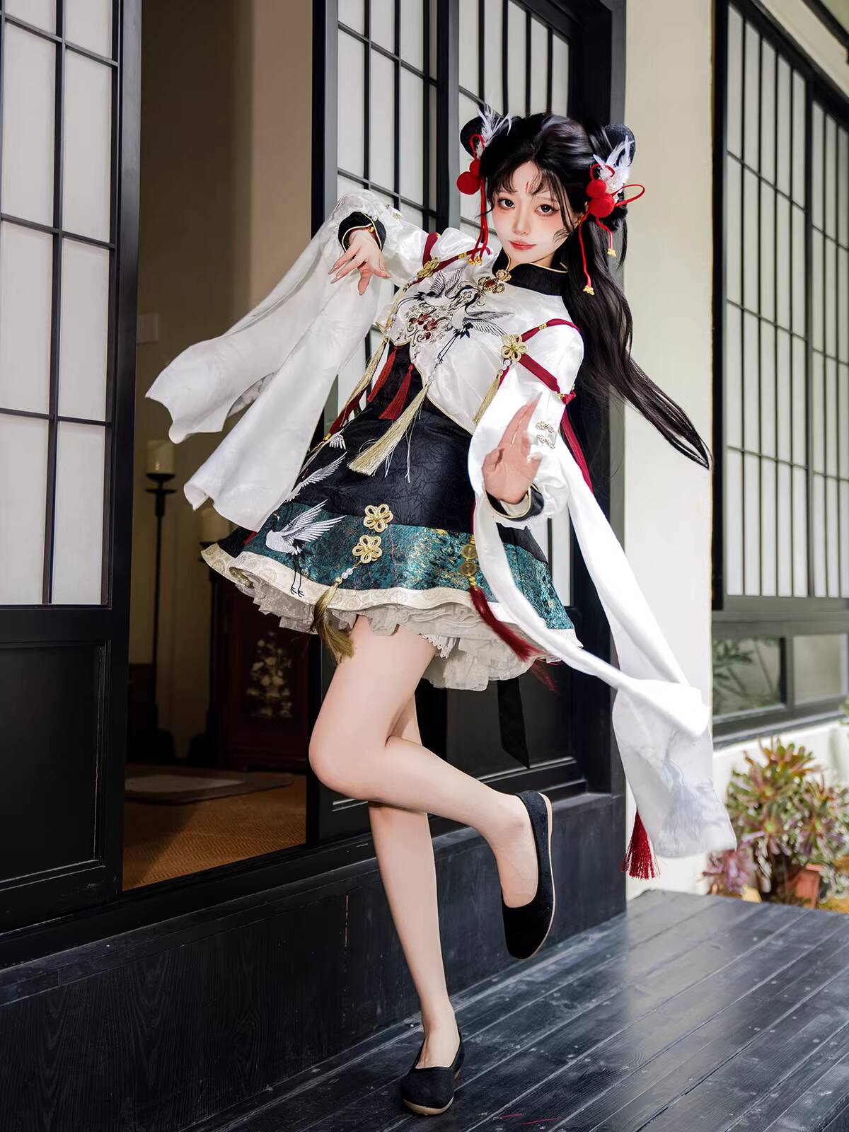 Chinese Hanfu Style Crane Immo - огляд і ціна Anime Cosplay Lolita