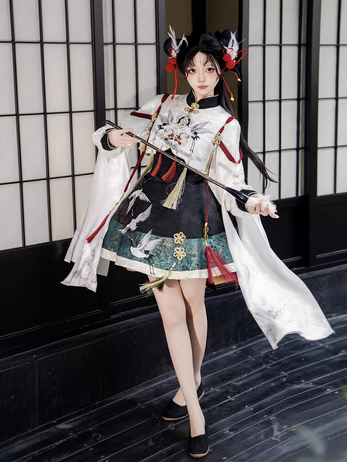 Chinese Hanfu Style Crane Immo - огляд і ціна Anime Cosplay Lolita