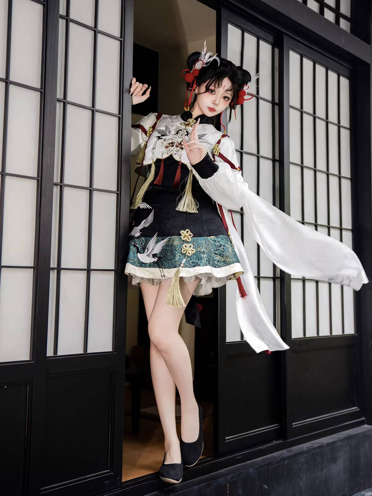 Chinese Hanfu Style Crane Immo - огляд і ціна Anime Cosplay Lolita