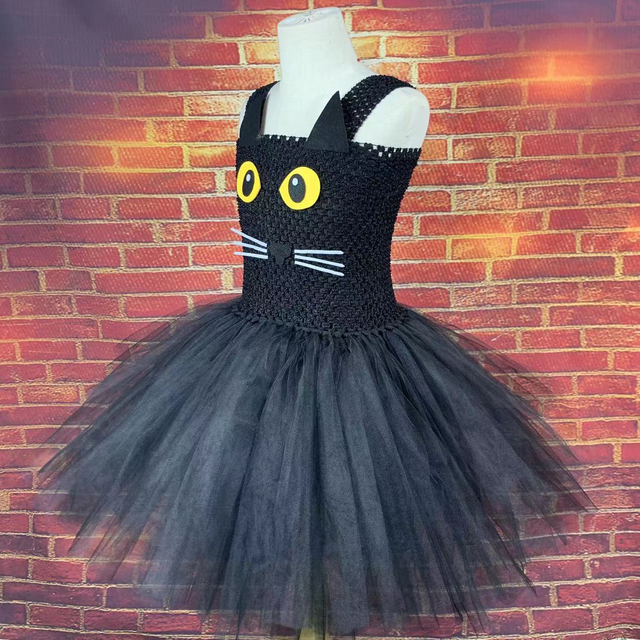 Girls Black Cat Tutu Dress Chi - огляд і ціна Anime Cosplay Black Girl