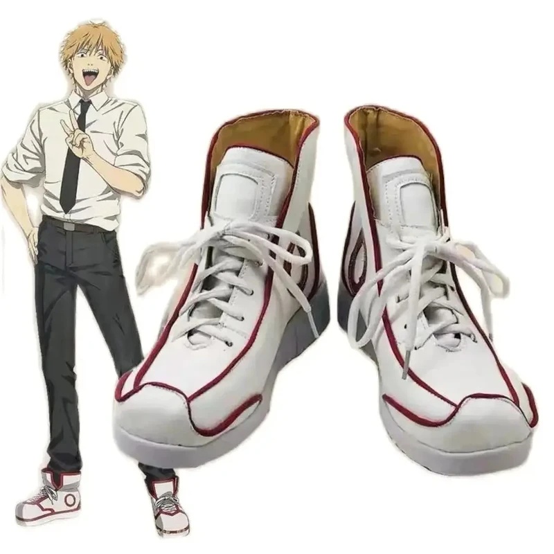 U5GG Cos White Sneaker Boots C - огляд і ціна Chainsaw Man Cosplay