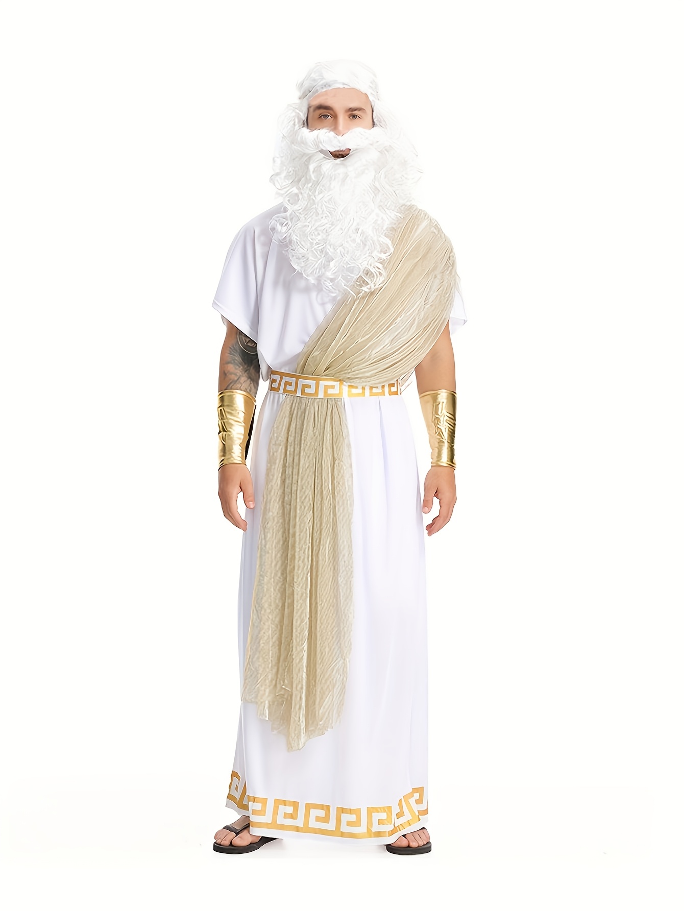 Men Zeus Greek God Costume Anc - огляд і ціна Anime Cosplay And Costumes