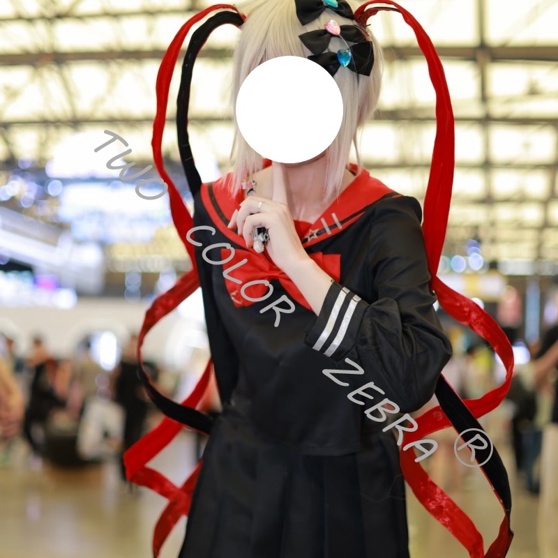 Needy Girl Overdose KAngel Cos - огляд і ціна Anime Cosplay Black Girl