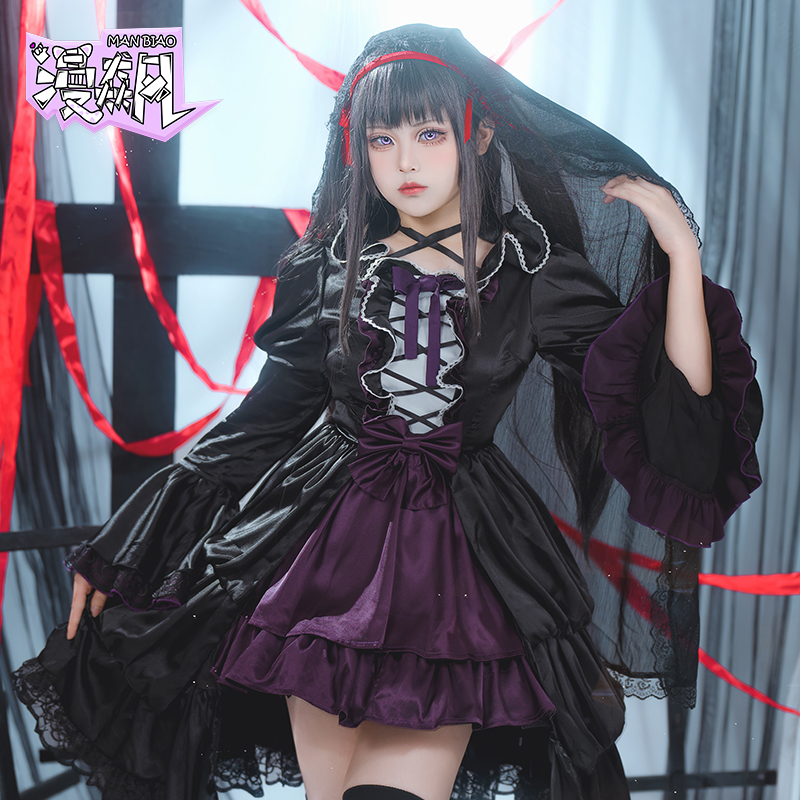 Akemi Homura Cosplay Costume P - огляд і ціна Anime Cosplay Lolita