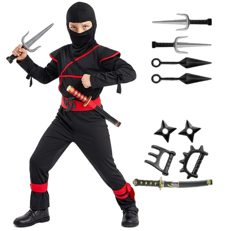 Japanese Samurai Costume for K - огляд і ціна Anime Cosplay Kid