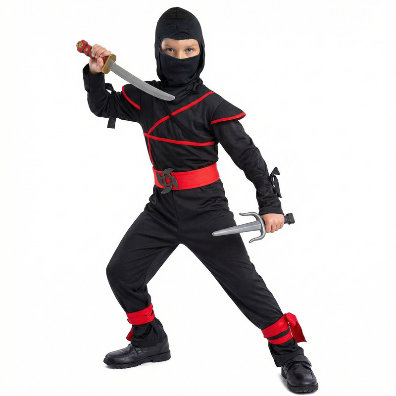 Japanese Samurai Costume for K - огляд і ціна Anime Cosplay Kid